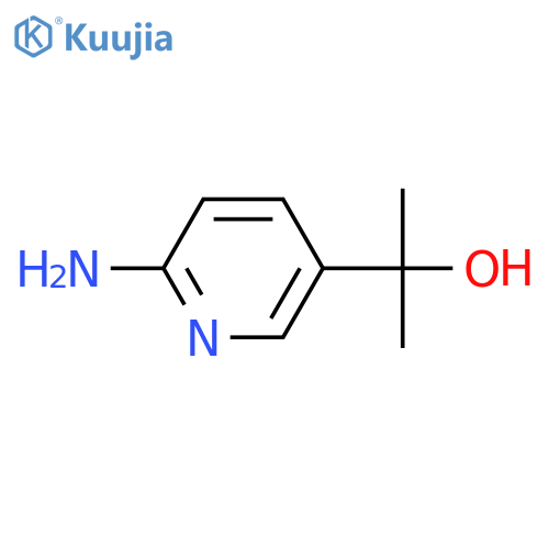 6-amino-a,a-dimethyl-3-Pyridinemethanol structure