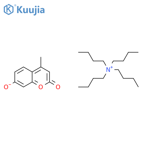 7-hydroxy-4-methyl-2-oxo-2H-1-benzopyran tetrabutylammonium salt structure