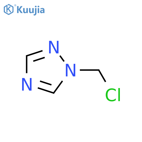1-Chloromethyl-1H-1,2,4-triazole structure