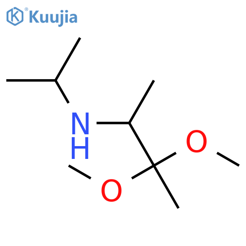 2-Butanamine, 3,3-dimethoxy-N-(1-methylethyl)- structure