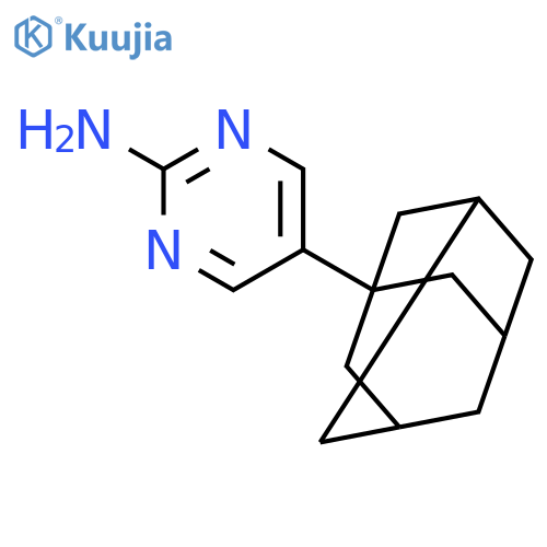 2-Pyrimidinamine, 5-tricyclo[3.3.1.13,7]dec-1-yl- structure