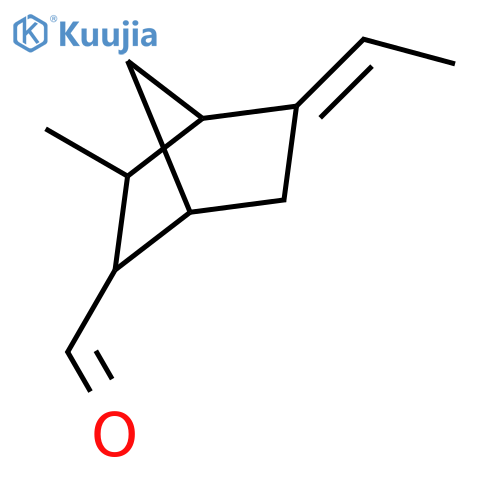 Bicyclo[2.2.1]heptane-2-carboxaldehyde, 5-ethylidene-3-methyl- structure