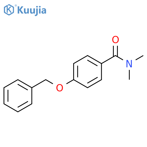Benzamide, N,N-dimethyl-4-(phenylmethoxy)- structure