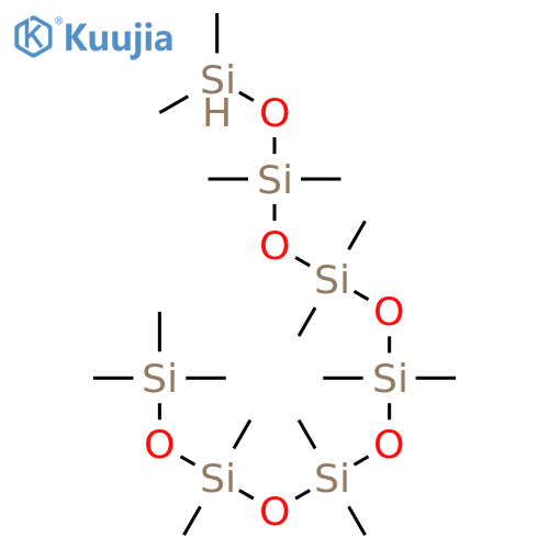 Heptasiloxane, 1,1,1,3,3,5,5,7,7,9,9,11,11,13,13-pentadecamethyl- structure
