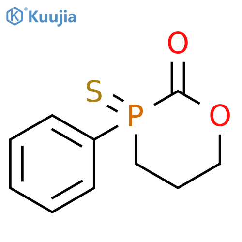 1,3-Oxaphosphorinan-2-one, 3-phenyl-, 3-sulfide structure