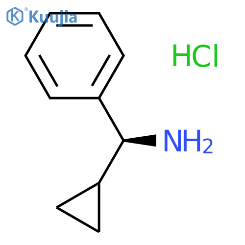 (1S)-Cyclopropylphenylmethylamine Hydrochloride structure