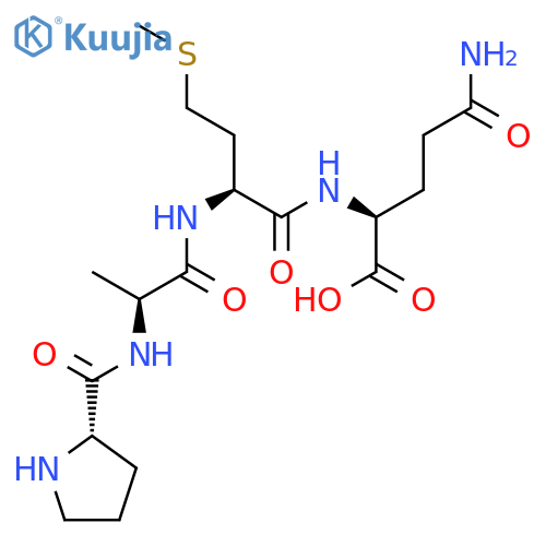 L-Glutamine, L-prolyl-L-alanyl-L-methionyl- structure