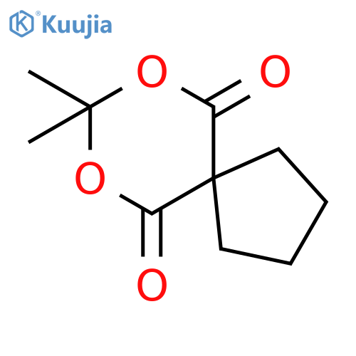7,9-Dioxaspiro[4.5]decane-6,10-dione, 8,8-dimethyl- structure