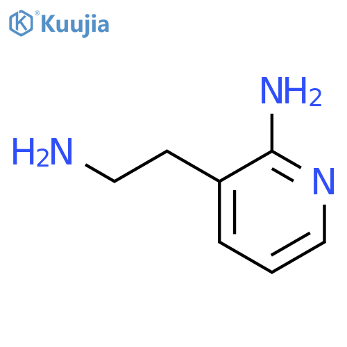 3-(2-aminoethyl)pyridin-2-amine structure