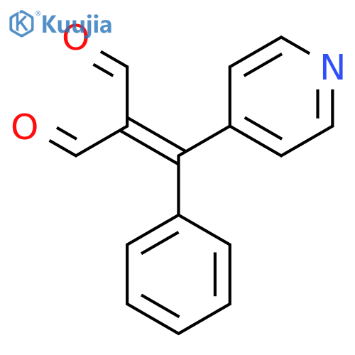 PROPANEDIAL, (PHENYL-4-PYRIDINYLMETHYLENE)- structure