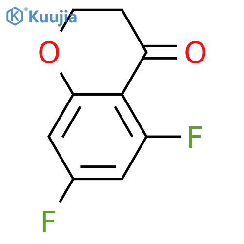5,7-difluoro-3,4-dihydro-2H-1-benzopyran-4-one structure