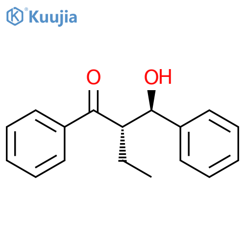 1-Butanone, 2-[(R)-hydroxyphenylmethyl]-1-phenyl-, (2S)-rel- structure
