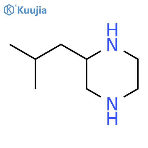 2-isobutylpiperazine structure