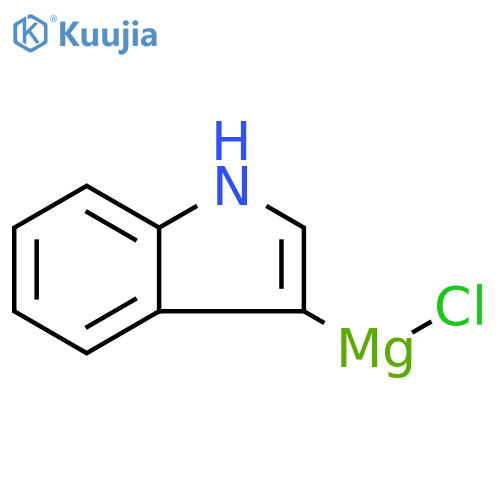 Magnesium, chloro-1H-indol-3-yl- structure