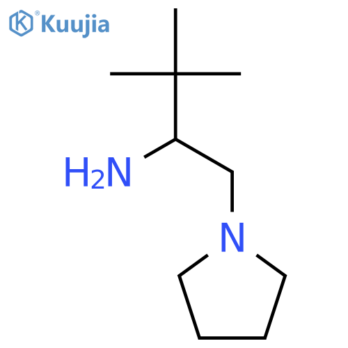 2,2-Dimethyl-1-(1-pyrrolidinylmethyl)propylamine dihydrochloride hydrate structure