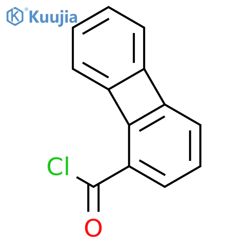 1-Biphenylenecarbonylchloride structure