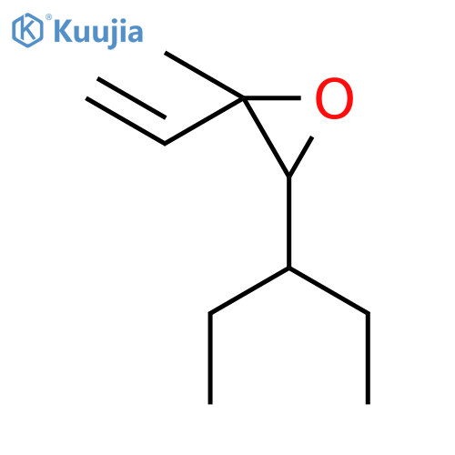 OXIRANE, 2-ETHENYL-3-(1-ETHYLPROPYL)-2-METHYL- structure