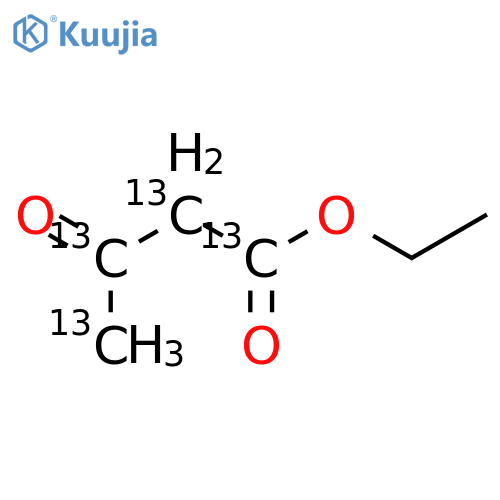 Ethyl Acetoacetate-13C4 structure