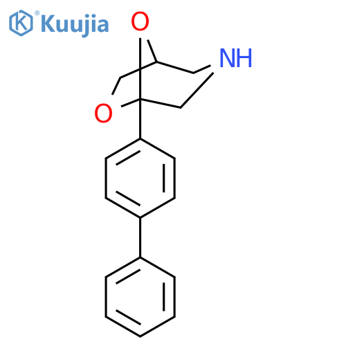 6,8-Dioxa-3-azabicyclo[3.2.1]octane,5-[1,1'-biphenyl]-4-yl- structure