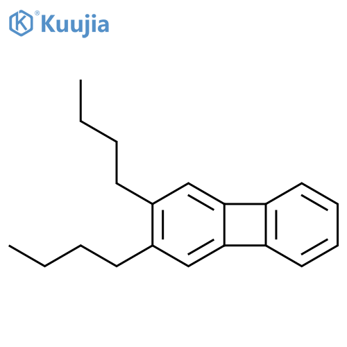 Biphenylene, 2,3-dibutyl- structure