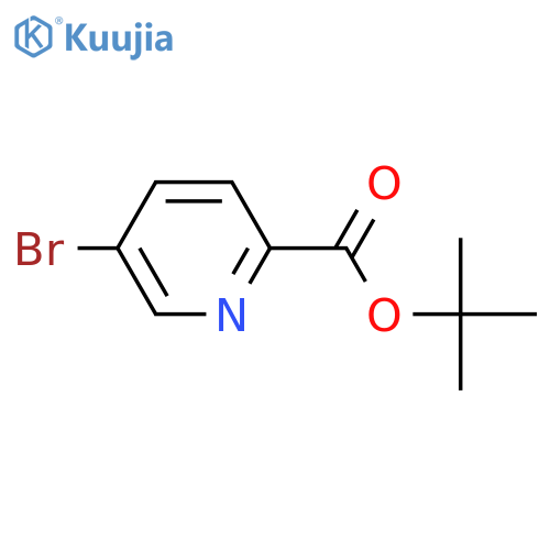 Tert-Butyl 5-bromopyridine-2-carboxylate structure