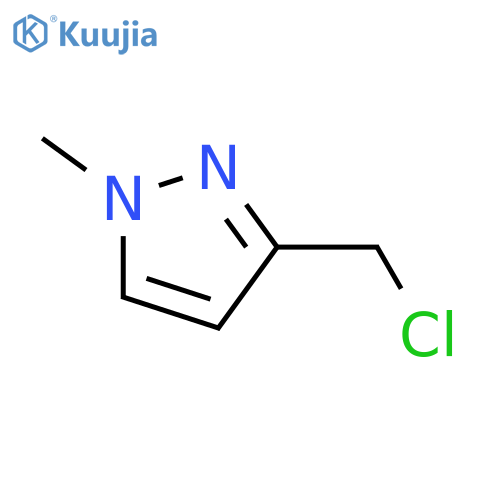 3-(Chloromethyl)-1-methyl-1H-pyrazole structure