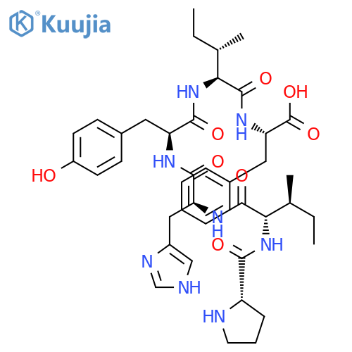 L-Phenylalanine, L-prolyl-L-isoleucyl-L-histidyl-L-tyrosyl-L-isoleucyl- structure