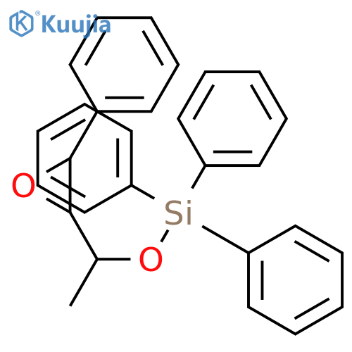 SILANE, TRIPHENYL[1-(3-PHENYLOXIRANYL)ETHOXY]- structure