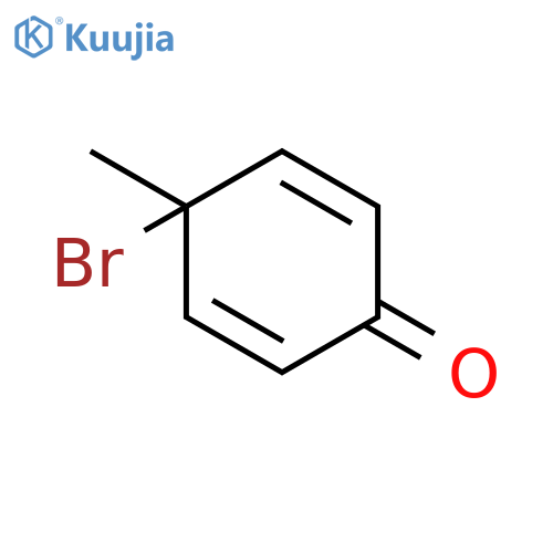 2,5-CYCLOHEXADIEN-1-ONE, 4-BROMO-4-METHYL- structure