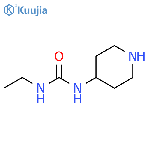 3-ethyl-1-(piperidin-4-yl)urea structure