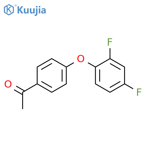 4'-(2,4-Difluorophenoxy)acetophenone structure