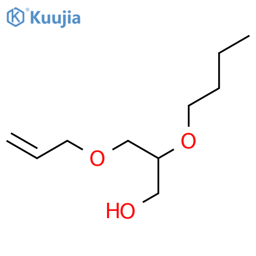 1-Propanol, 2-butoxy-3-(2-propenyloxy)- structure