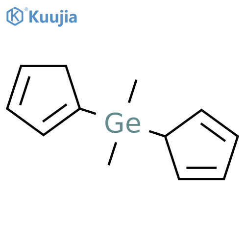 GERMANE, 1,3-CYCLOPENTADIEN-1-YL-2,4-CYCLOPENTADIEN-1-YLDIMETHYL- structure