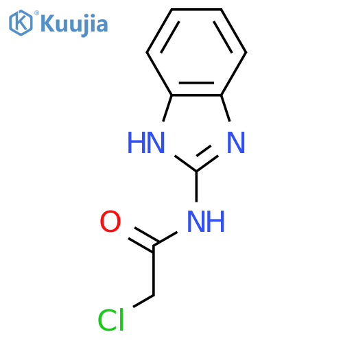 N-1H-benzimidazol-2-yl-2-chloroacetamide structure