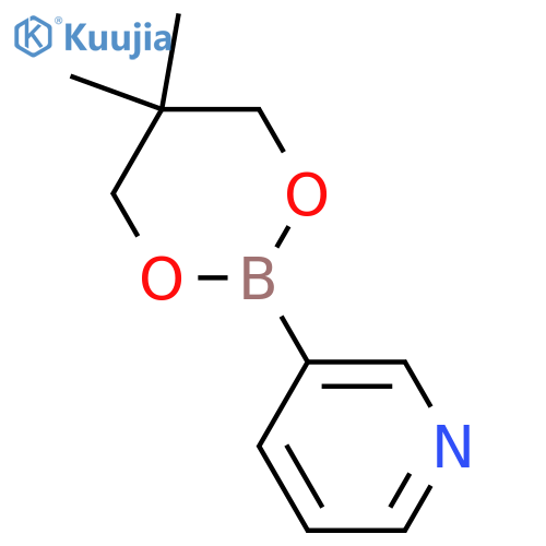 3-(5,5-Dimethyl-1,3,2-dioxaborinan-2-yl)pyridine structure