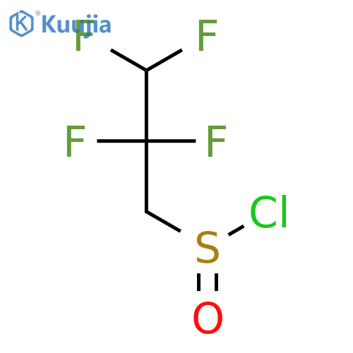 1-PROPANESULFINYL CHLORIDE, 2,2,3,3-TETRAFLUORO- structure