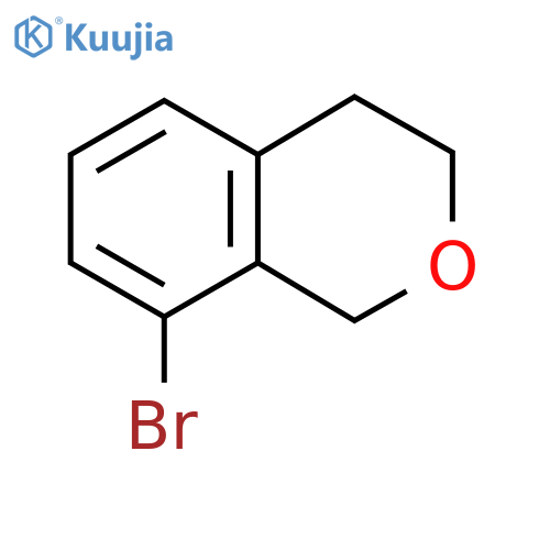 8-bromo-3,4-dihydro-1H-isochromene structure