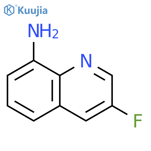3-Fluoroquinolin-8-amine structure