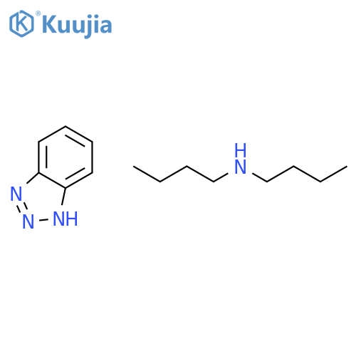 dibutylamine, compound with 1h-benzotriazole (1:1) structure