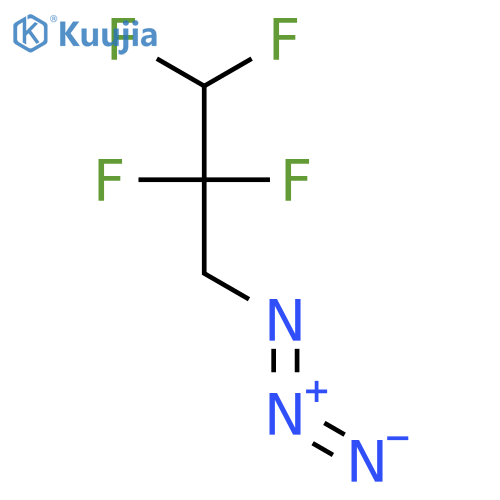 Propane, 3-azido-1,1,2,2-tetrafluoro- structure