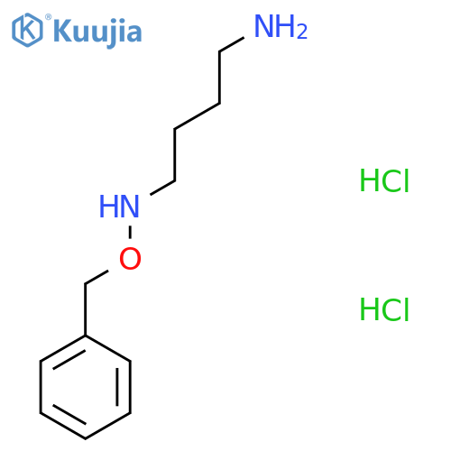 (4-Aminobutyl)(benzyloxy)amine dihydrochloride structure