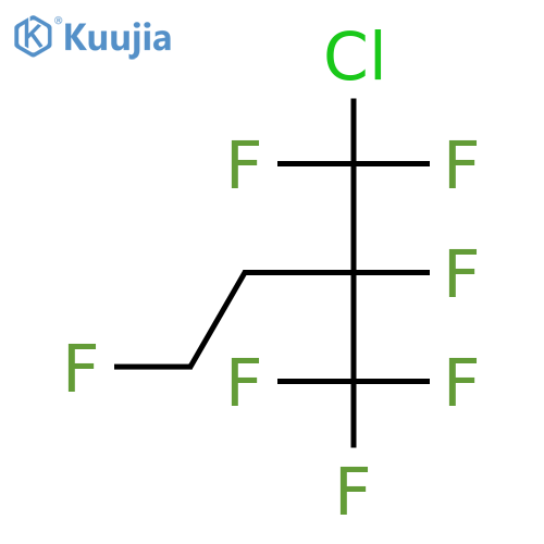 BUTANE, 2-(CHLORODIFLUOROMETHYL)-1,1,1,2,4-PENTAFLUORO- structure