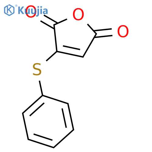 2,5-Furandione, 3-(phenylthio)- structure