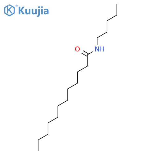 Dodecanamide, N-pentyl- structure