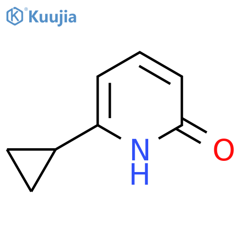 2(1H)-Pyridinone, 6-cyclopropyl- structure
