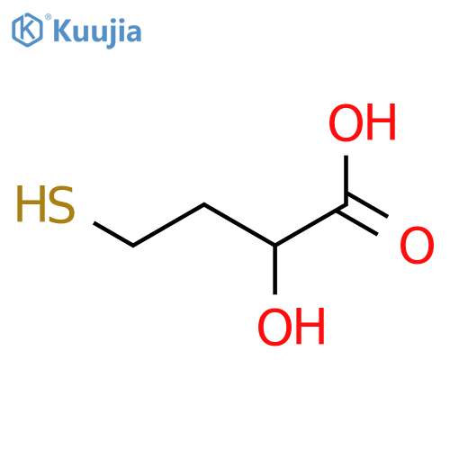 2-Hydroxy-4-sulfanylbutanoic acid structure