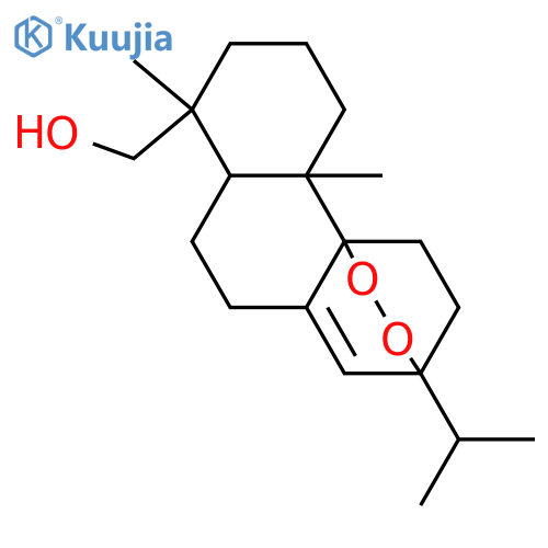 9,13-Epidioxy-8(14)-abieten-18-oic acid; (9α,13α)-form, 18-Alcohol structure