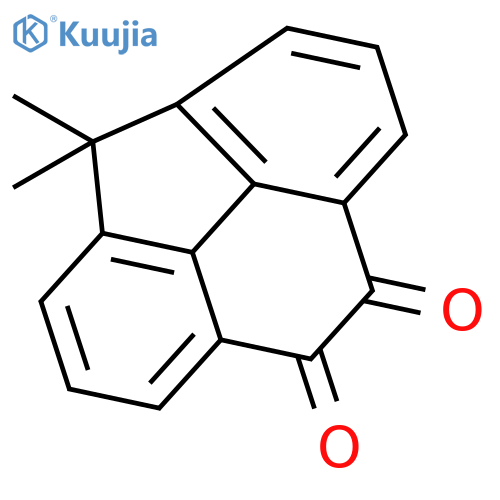 4H-Cyclopenta[def]phenanthrene-8,9-dione, 4,4-dimethyl- structure