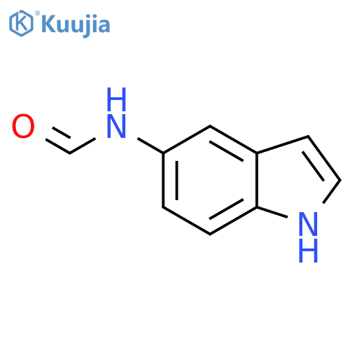 N-(1H-Indol-5-yl)formamide structure