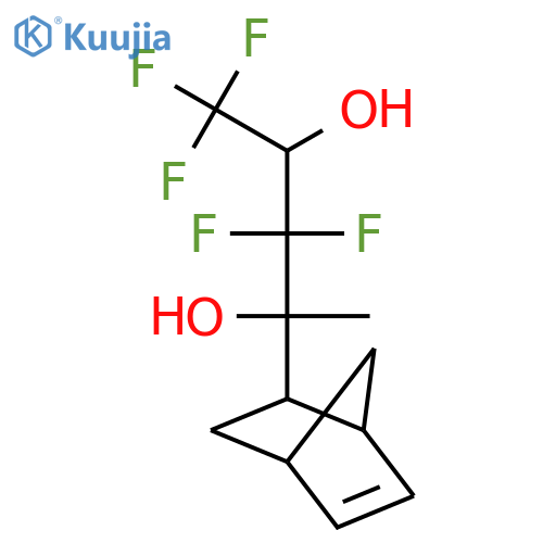 2,4-Pentanediol, 4-bicyclo[2.2.1]hept-5-en-2-yl-1,1,1,3,3-pentafluoro- structure